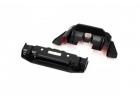 FELONY Painted Splitter And Diffuser Black/Red