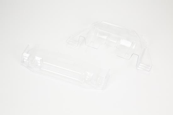 FELONY 6S Trimmed Splitter And Diffuser (Clear)