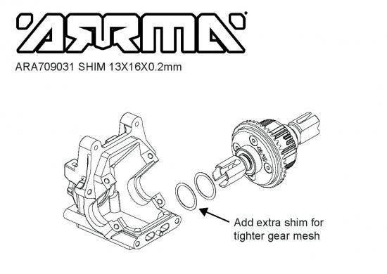 Washer 13x16x0.2mm (4)