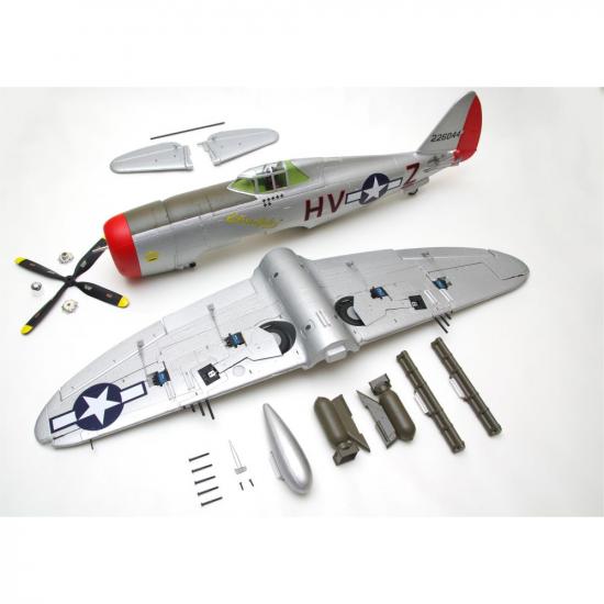 Arrows Hobby P-47 Thunderbolt PNP with Retracts (980mm)