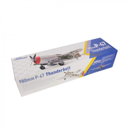 Arrows Hobby P-47 Thunderbolt PNP with Retracts (980mm)