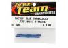 FT Blue Titanium Turnbuckles - 1.775 Inch/45mm
