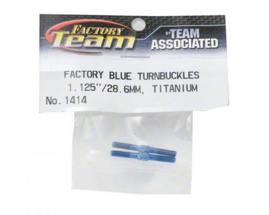 Factory Blue 1.125 Turnbuckles