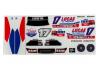 Associated Sc28 Body Clear With Lucas Oil Decals