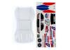Associated Sc28 Body Clear With Lucas Oil Decals