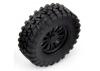 Associated Mt28 Wheels + Tyres Mounted (F + R)