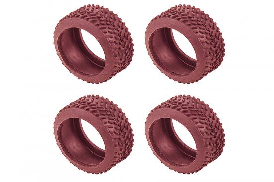 Team Associated Nano Sport Pin Tyres Red (4)