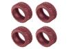 Team Associated Nano Sport Pin Tyres Red (4)