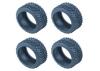 Team Associated Nano Sport Pin Tyres Blue (4)