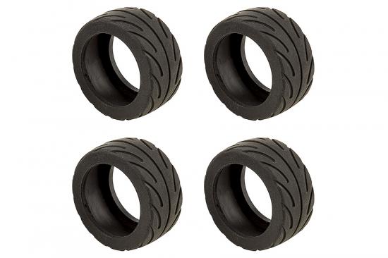 Team Associated Nano Sport Radial Tyres Black (4)