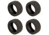 Team Associated Nano Sport Radial Tyres Black (4)