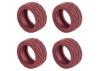 Team Associated Nano Sport Radial Tyres Red (4)