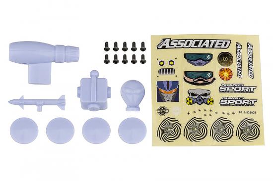 Team Associated Nano Sport Space Pack White