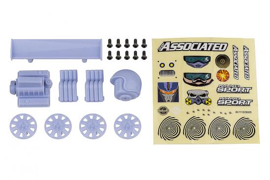 Team Associated Nano Sport Race Pack White