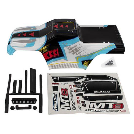 Team Associated Rival MT8 Body Set - Painted