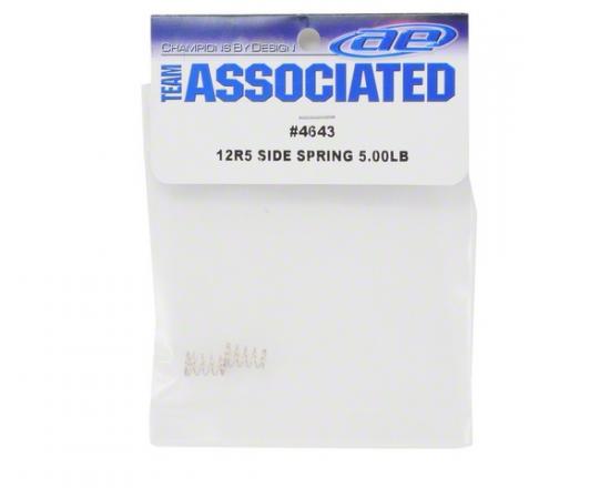 RC12R5 Side Spring Silver 5.00Lbs