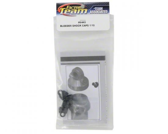 Associated 1:10 Bleeder Shock Caps (4)