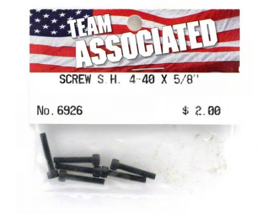 Screw S.H. 4-40 X 5/8
