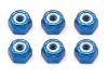 FT 8-32 Blue Aluminium Locknut