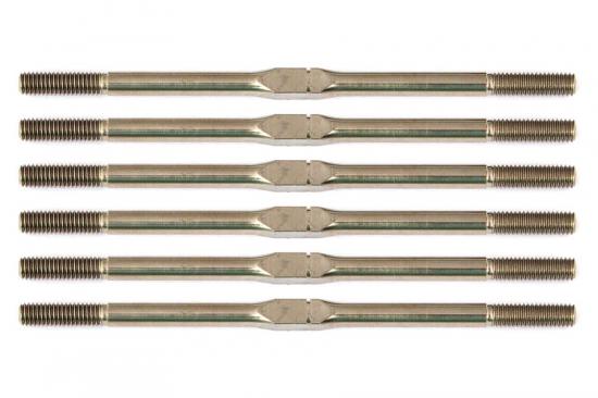 Associated FT Titanium Turnbuckles Set 3X67mm ProSC10