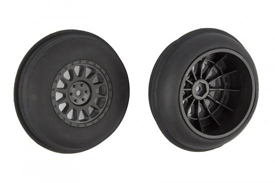 Team Associated Sand Ribbed Front Tyres On Method SC Wheel