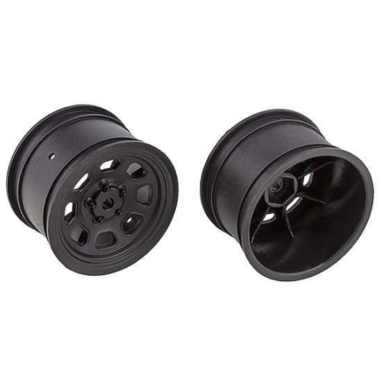 Team Associated SR10 Rear Wheels Black