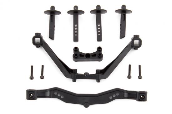 Associated SC6.1 Body Mounts Front + Rear