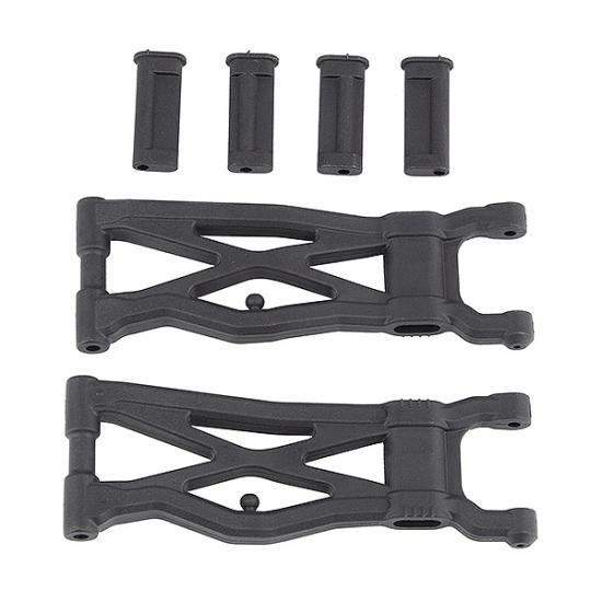 Team Associated T6.1 FT Rear Suspension Arms Carbon Fibre