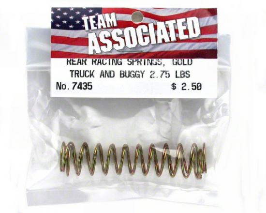 Rear Shock Spring - gold - 2.75 LB