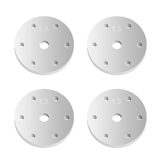 Team Associated RC8B3 FT 16mm Shock Piston 6X1.3mm Flat (4)