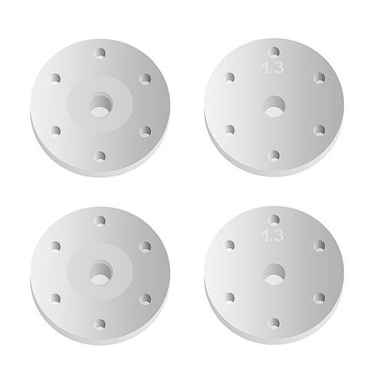 Team Associated RC8B3 FT 16mm Shock Piston 6X1.3mm Tapered (4)