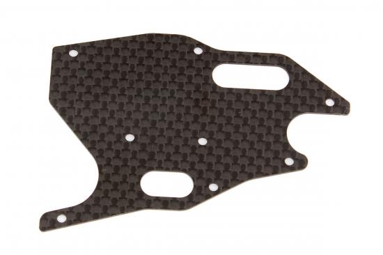 Associated RC8B3.1 FT Graphite Arm Stiffeners - Front
