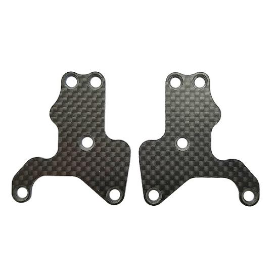 Team Associated RC8B3.2 FT Front Suspension Arm Inserts Carbon 1.2mm