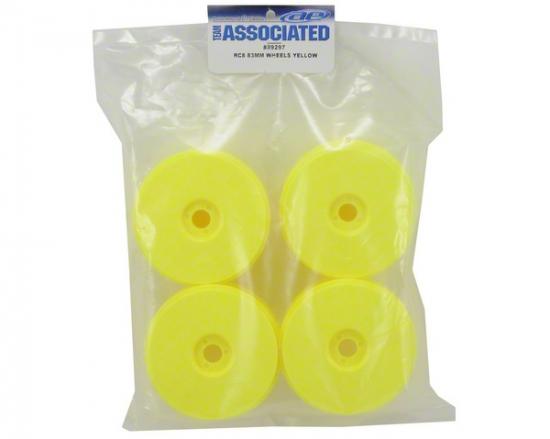 Associated RC8 1:8 Buggy Wheels - 83mm - Yellow (4)