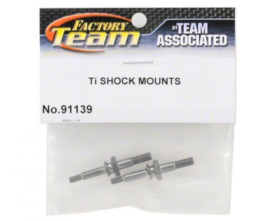 Associated SC10 4X4 Factory Team Ti Shock Mounts ** CLEARANCE **