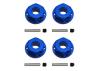 Associated SC10 4X4 FT Aluminium Wheel Hexes (4)