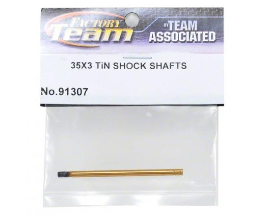 Associated 12mm Big Bore 35X3 Tin Shock Shaft