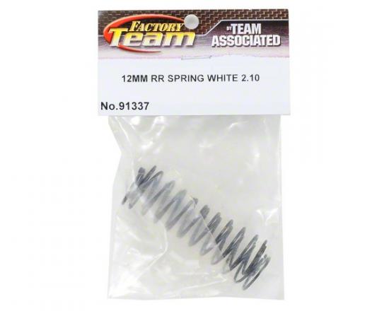 Associated 12mm Big Bore Rear Spring White 2.10Lb