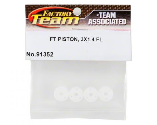 Associated 12mm Big Bore FT Pistons 3 Hole X 1.4mm (Flat)