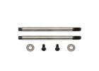 Associated 3X27.5 Shock Shaft V2 Chrome For AS91577/91578 ** CLEARANCE **