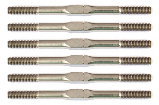 Associated FT Titanium Turnbuckle Set 3X48mm RC10B6.1