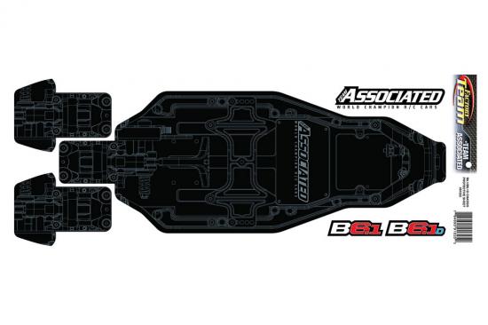 Associated B6.1/B6.1D FT Chassis Protective Sheet