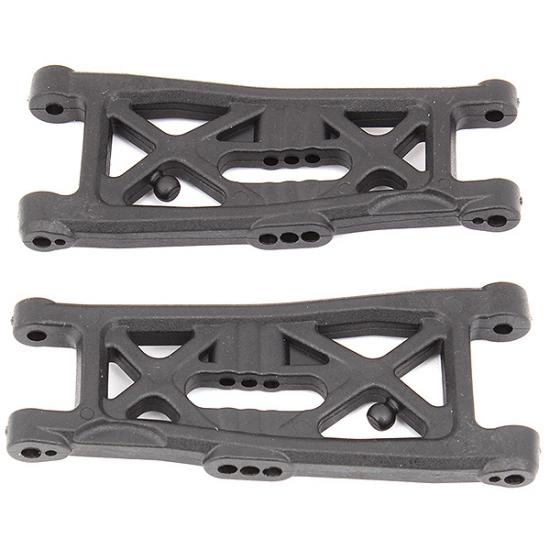 Team Associated B6.3 FT Front Susp. Arms Gullwing Carbon Fibre