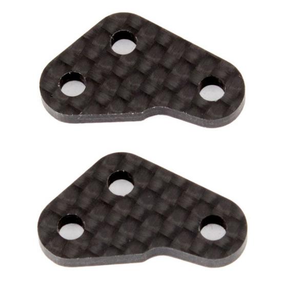 Team Associated B64 FT Wc Steering Arms V2 Graphite