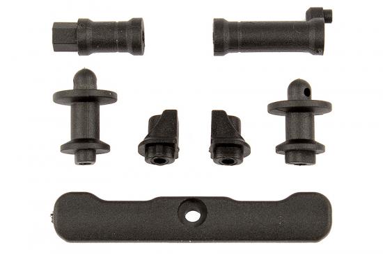 Team Associated B74 Bumper + Post Set