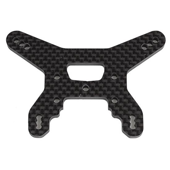 Associated B74.1 FT Rear Shock Tower 31mm V2 Carbon Fibre