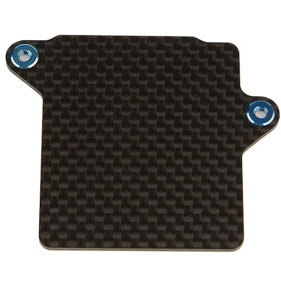 Associated B74.1 FT ESC Tray Chassis V2 Carbon Fibre