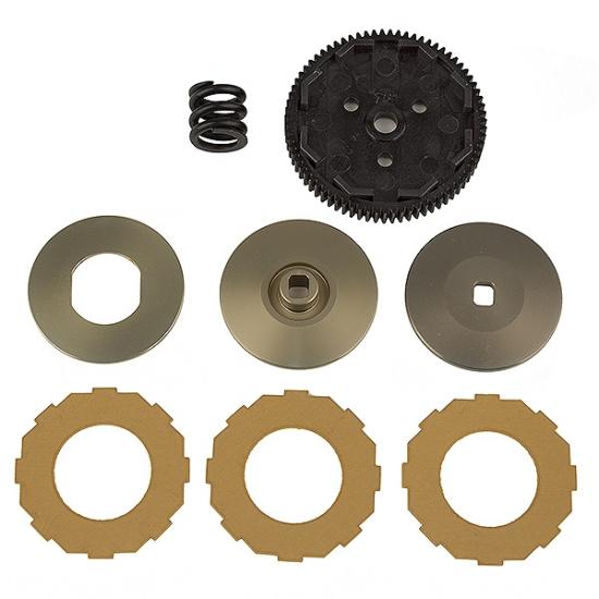 Team Associated RC10B74.1 3-Pad Slipper Conversion