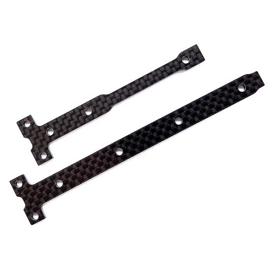 Associated B74.1 FT Chassis Brace Support Set 2.0mm Cf