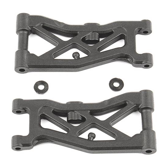 Team Associated B74/B74.1 FT Front Suspension Arms Carbon Fibre